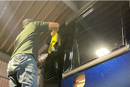 外装整備のお仕事